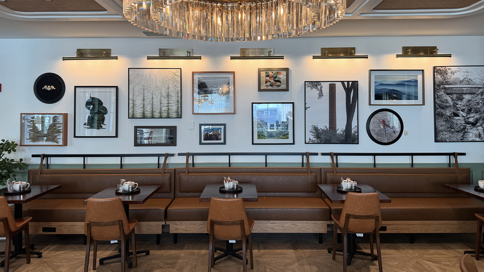 Six South St Dining Room area.